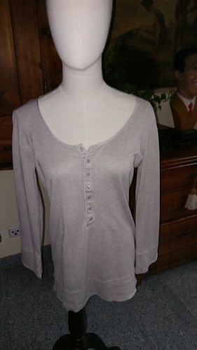 Süsses Damen Henley Shirt 🥼 COMPTOIR DES COTTONIERS Gr. S - Bild 1 von 5