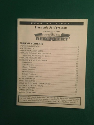 2000 Command & Conquer Red Alert PC game - Picture 2 of 3