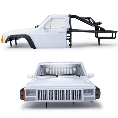 FLYXM 1x For Cherokee 1/10 RC Axial SCX10II TRX4 Body Cab Back-Half Cage Shell - Picture 4 of 21