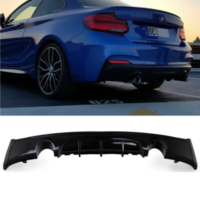 Sport-Performance Heckdiffusor Duplex schwarz glanz passt BMW F22 F23 235 240