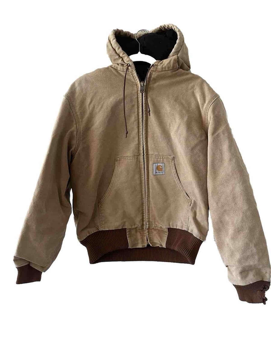 Vtg Carhartt Jacket Large Duck J68 Full Zip Canvas Work Vtg Carhartt Jacket Large Duck J68 Full Zip Canvas Work