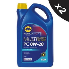 2x MORRIS ECO PC 0w20 Fully Synthetic Engine Oil ACEA C6 PSA B71 2010 - 5L 8.80 per litre