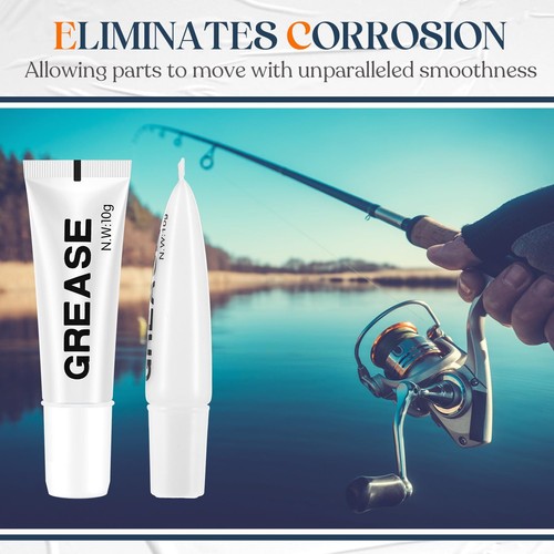 3 Pcs Fishing Reel Grease Fishing Reel Lubricant Forming a Lubrication Layer ... - Picture 5 of 7