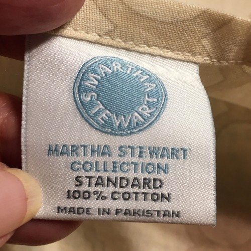 Martha Stewart Kollektion Kissenbezug 2er Set Blumenmuster Baumwolle Standard 26 x 20 Zoll - Bild 4 von 9