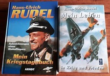 Hans-Ulrich Rudel - Kriegstagebuch + Mein Leben in Krieg und Frieden - Stuka