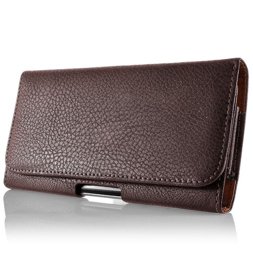 Funda de Cuero, Funda con Clip para Cinturón para Apple iPhone 12 13 14 15 16 Pro Max 11 - Imagen 8 de 55
