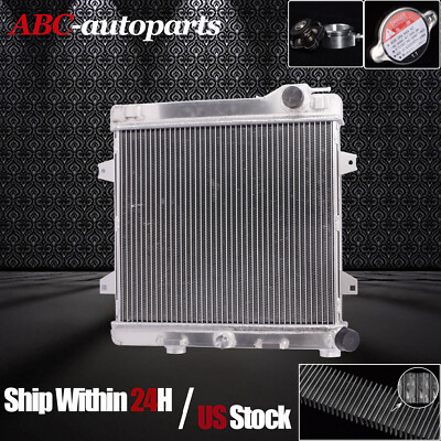 2ROWS Full Aluminum Radiator For 1988-1991 1989 1990 BMW M3 E30 (MT) 2.3L l4