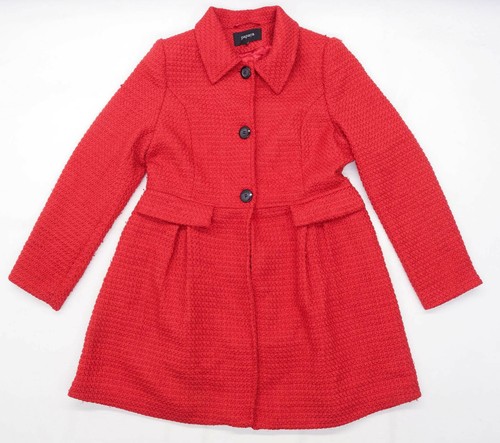Papaya Womens Size 14 Red Coat | eBay