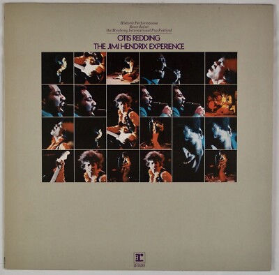 JIMI HENDRIX EXPERIENCE: Otis Redding Monterey US Reprise OG Rock Vinyl LP 