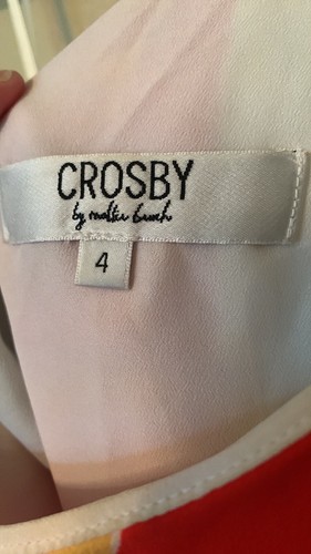 Crosby by Mollie Burch Sasha one shoulder maxi dress size 4 - Picture 5 of 5
