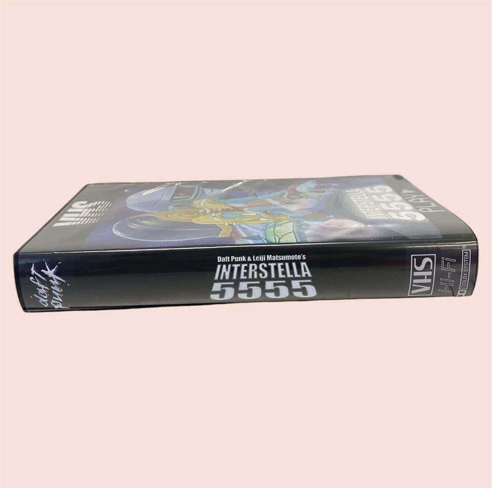 Daft Punk -Interstella 5555 VHS Movie CUSTOM ARTWORK - Image 4 of 4