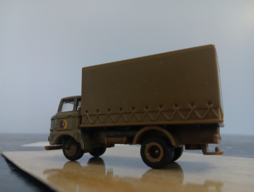 Busch/E.G,NVA,DDR.IAF.W-50.L/"mil" Low-Sided LKW,w/Tarpaulin.1965-90/HO/R-Rare. - Picture 8 of 10