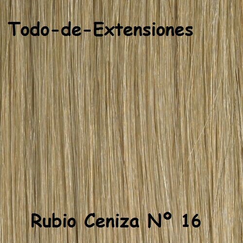 50 Extensiones de queratina PELO NATURAL, 60 CM y 50 gramos, CASTAÑO Claro Nº 12 - Imagen 9 de 10