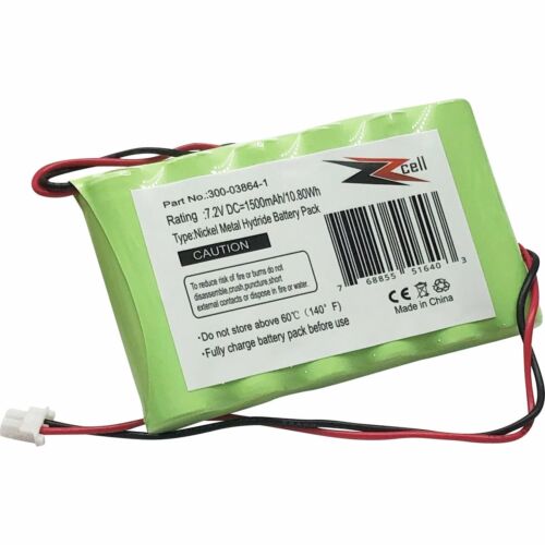 2-Pack Battery For Honeywell Lynx L3000, Lynx L5000, Lynx L5100, 300-03864-1 - Picture 3 of 8