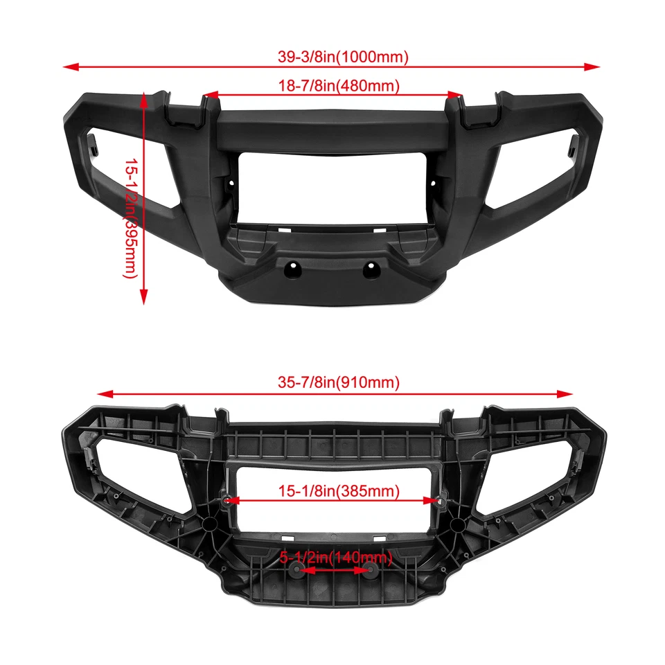 Front Bumper Assembly for Polaris Sportsman 500 700 800 2006-2010 Brush Guard - Image 2 of 4