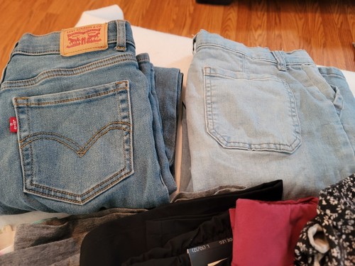 Lot Of Jeans And Leggings, Girls Size 10/12 - Picture 3 of 16