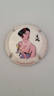 capsule de champagne Daniel Clergeot Palm Numero A12 NR Rare.