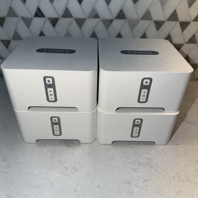 4 Sonos Connect S1 - For Parts or Repair - Unsure Of Status - All Power On