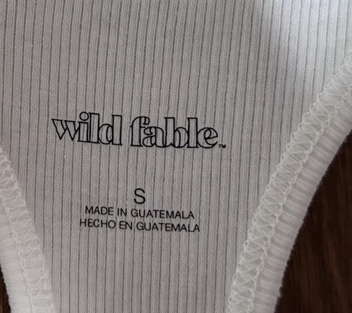 Wild Fable Damen geripptes Tanktop Racerback Neu mit Etikett - Bild 7 von 18