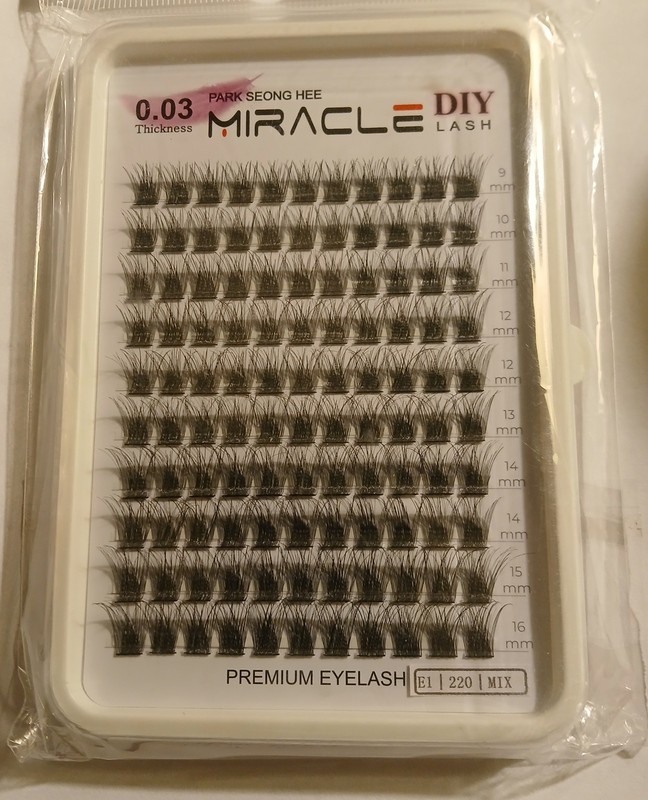 Park Seong Hee Miracle DIY Lash Extension  Kit, Sizes 9-16 mm, Brand New