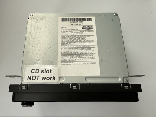 2013 Subaru Impreza Satellite XM Radio GPS Navigation Head Unit But CD NOT Work - Foto 3 di 10