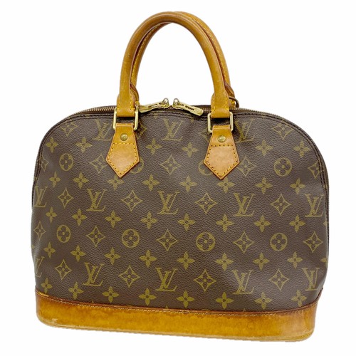 LOUIS VUITTON Monogram Alma M51130 Brown Handbag From Japan