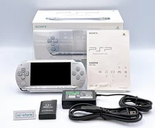 Sony PSP-1000 PSP 1000 Console Silver in Box Region free - Excellent
