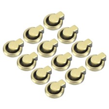 12Pcs 7.7mm Ball Stud Rivet Screw Ball Post Head Buttons for DIY Leather, Bronze