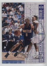 1994-95 Upper Deck Collector's Choice Silver Foil Signature Jalen Rose #378 2u3