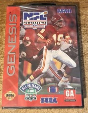SEGA GENESIS - NFL FOOTBALL ’94 Starring Joe Montana GAME CIB New FACTORY SEALED