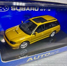 1/43 Autoart Subaru Legacy Touring Wagon GTB 1999 Gold SUBARU Minicar