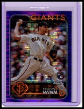 2024 Topps Chrome #208 Keaton Winn Purple Sonar Refractors #/275