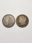 1921 and 1904-S Morgan Silver Dollar - Free Shipping!
