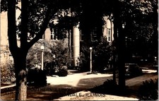 Carbondale IL Southern Illinois University Campus Bldg. 1953 RPPC Postcard 35328