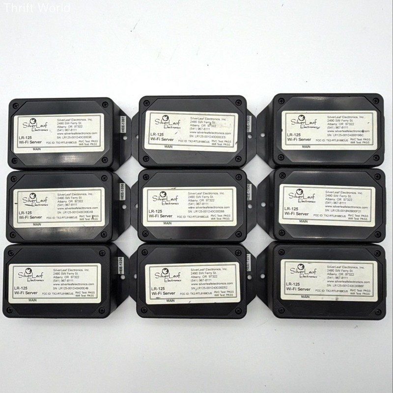 SilverLeaf LR-125 WiFi Server Module Lot of 9 Winnebago RV Untested As-Is