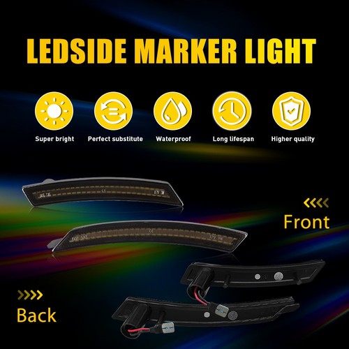 4PCS Side LED White Marker Light For 2nd MINI Cooper R58 Coupe R59 Roadster - Picture 9 of 12