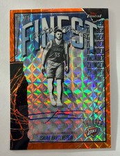 2025-26 Topps Finest Isaiah Hartenstein Auto Orange Geometric Refractor #/15