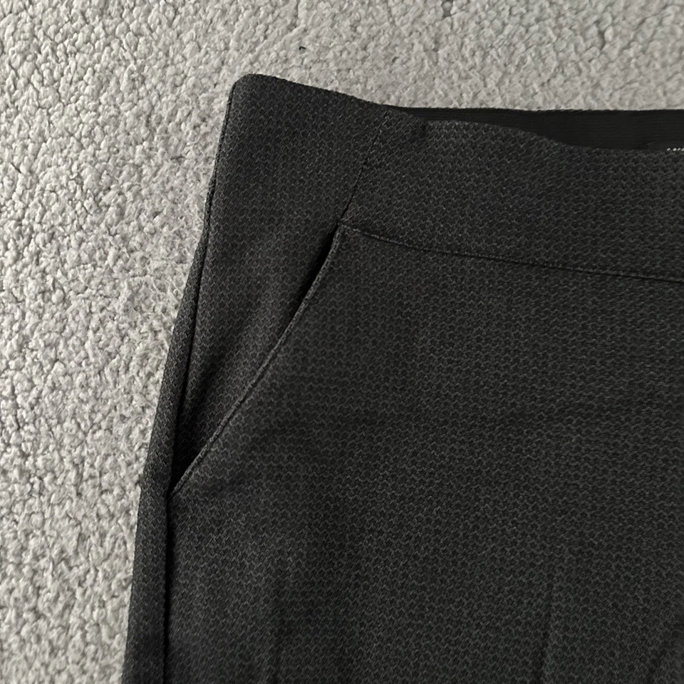 Pantalones para mujer Simply Vera Wang verdes XXL ajustados al tobillo mezcla de nailon de rayón Foto 3 de 4