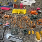 Vintage Equestrian Miniature Plastic Toy Set 61 PCs. — photo 4