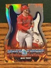 2026 Bowman Chrome #PC-24 Mike Trout Power Chords Refractor LA Angels Card