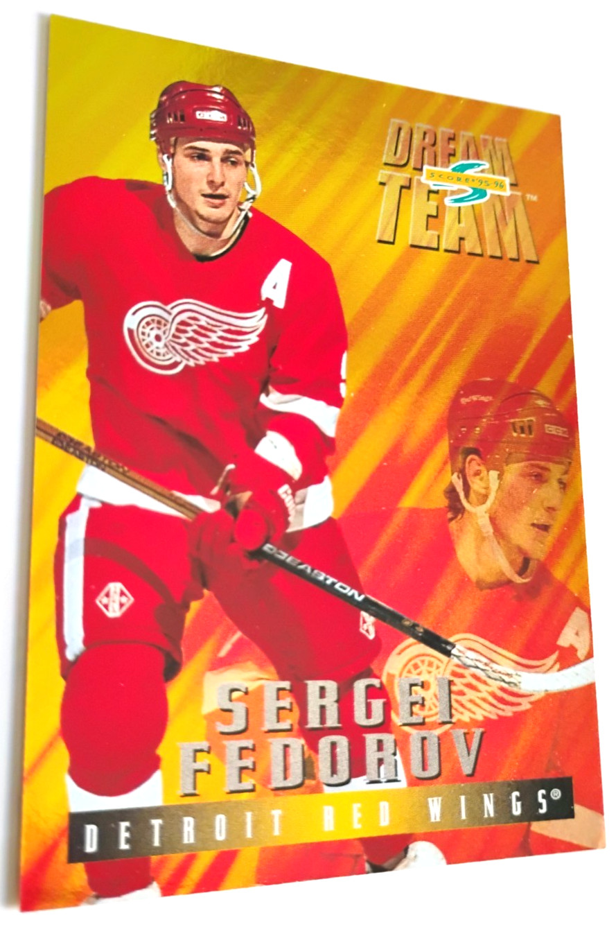 95 96 SCORE DREAM TEAM SERGEI FEDOROV #2