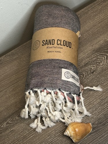 Sand Cloud Beach Towel Turkish Organic Cotton 37”x67” NEW! - Picture 7 of 15
