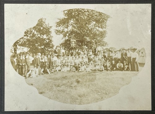 Antica foto armadio 1900 Kewanee, IL Associazione Internazionale Macchinisti - Foto 2 di 4