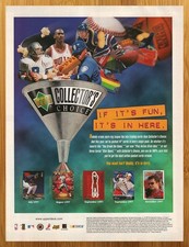 1997 Upper Deck Collector's Choice Sports Cards Print Ad/Poster Michael Jordan