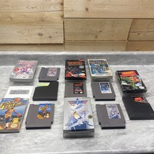 Nintendo NES Original Game Lot All Boxed 6 Some Manuals   protective Cases