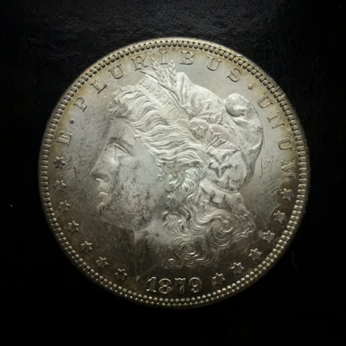 1879 S $1 Morgan Silver Dollar - Gem BU - Toner!!
