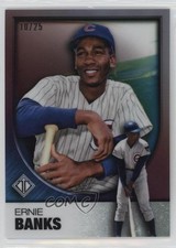 2023 Transcendent Collection Icons Chrome Image Variation 10/25 Ernie Banks 0v33