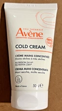 Avene Cold Cream Hand Cream 50ml 1.69oz NEW Exp 2026 New  Sealed