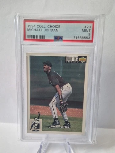 1994 Upper Deck Collector’s Choice Michael Jordan #23 PSA 9, Baseball -White Sox