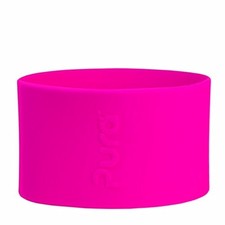 Pura Kiki Bottle Short Silicone Sleeves - Plastic-Free, Medical 5 Ounce, Pink